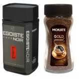 Кофе растворимый Egoiste Noir и Mokate Gold